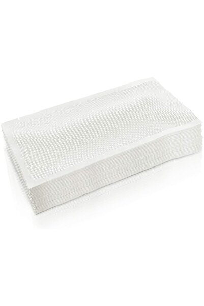 Generic CANLENPK 10x20cm/4×8 Inch Vacuum Sealer Bags,Small Size Precut Food Storage Bag,Seal Meal Snack Fru