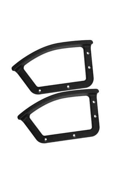 Depox Set de două mânere standard pentru scaun de birou, negre, 32 cm
