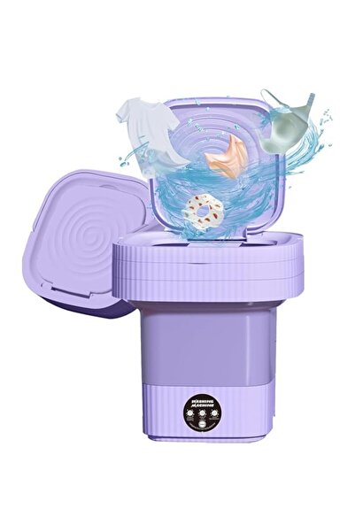 Generic ORCHID M® Folding Washing Machine Mini Automatic Clothes Washing Machine Portable Lightweight Under