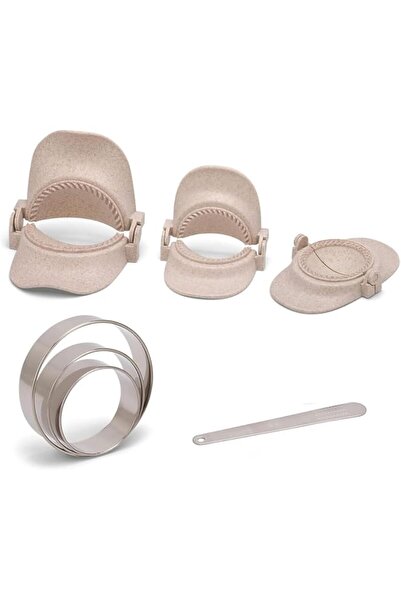 Generic صانعة الزلابية من تازويك، مجموعة إمباناداس، 3 قطع، قالب زلابية متعدد الوظائف، D