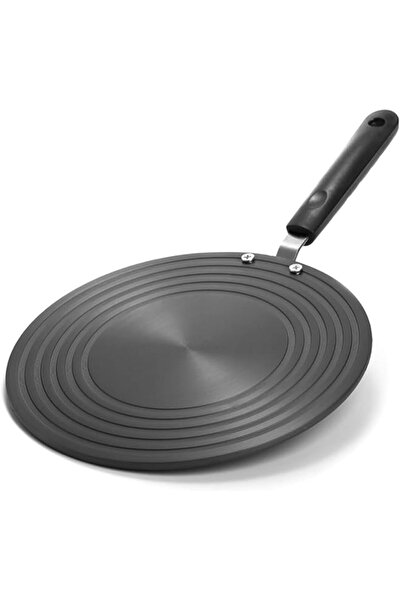 Generic موزع حرارة Bescheidene لموقد الغاز، لوحة موزع حرارة بمقبض مضاد للحروق، حرارة المدى