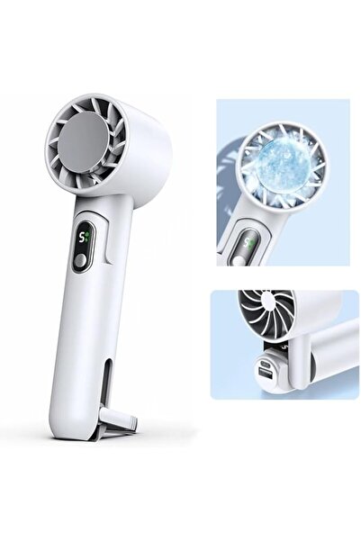 Generic مروحة يدوية محمولة، مروحة صغيرة شخصية، مروحة قابلة لإعادة الشحن بقوة ...