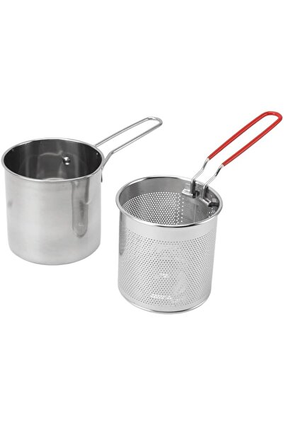 Generic Deep Fry Basket, 304 Stainless Steel Deep Fryer Pan, Frying Pan Stock...