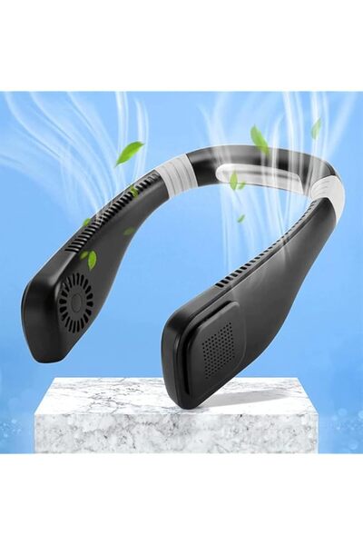 Generic مروحة الرقبة من ELECDON، مروحة شخصية بدون شفرات لتبريد الرقبة بزاوية ...