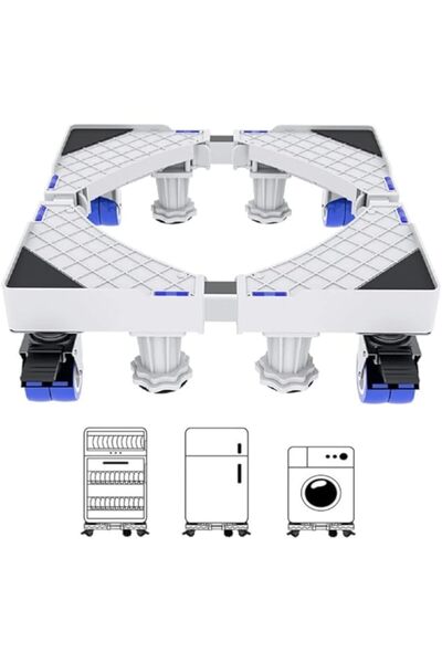 Generic حامل قاعدة ثلاجة محمول SHENG13، حامل ثابت متعدد الوظائف قابل للتعديل ...