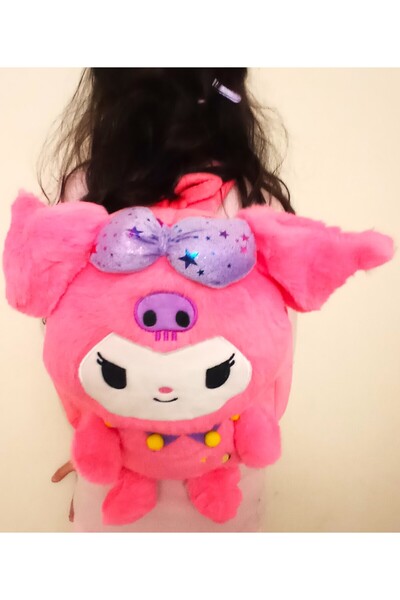Pufline Kuromili Bag Plush Bag Backpack (45 cm)