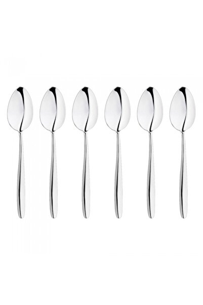 Inoxriv Set of 6 dessert/appetizer spoons ANNIE, stainless steel, L17.5cm, thickness 3mm, glossy finish
