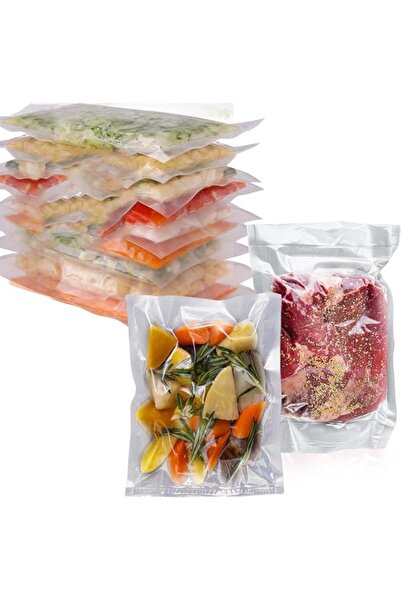 Generic NALACAL Vacuum Sealer Bags, 100 Bags Pre-Cut Embossed Vacuum Bags, BPA Free Vacuum Seal Bags, Univer