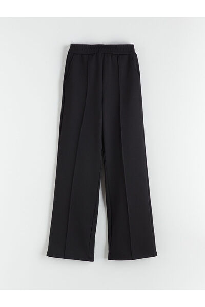 LC Waikiki LCW Modest Siyah Beli Lastikli Kadın Eşofman Altı