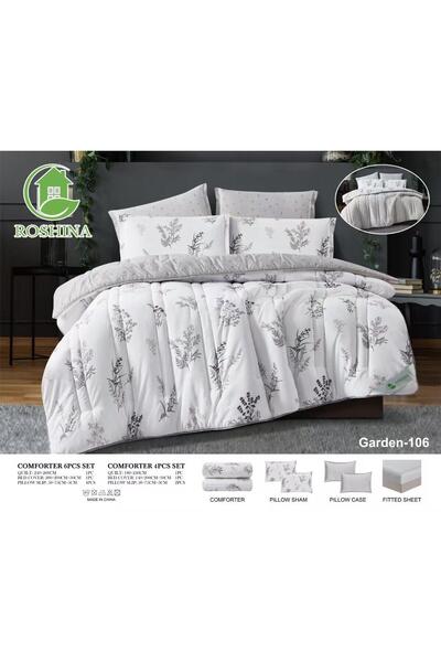 ROSHAN Double bed sheet, patterned