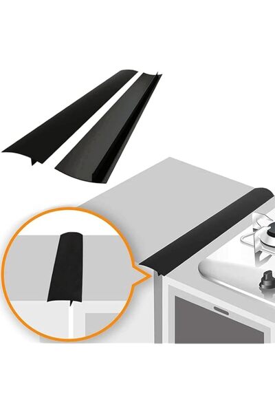 Generic THE WHITE SHOP Linda's Essentials Silicone Stove Gap Covers (3 Pack), Heat Resistant Oven Gap Filler