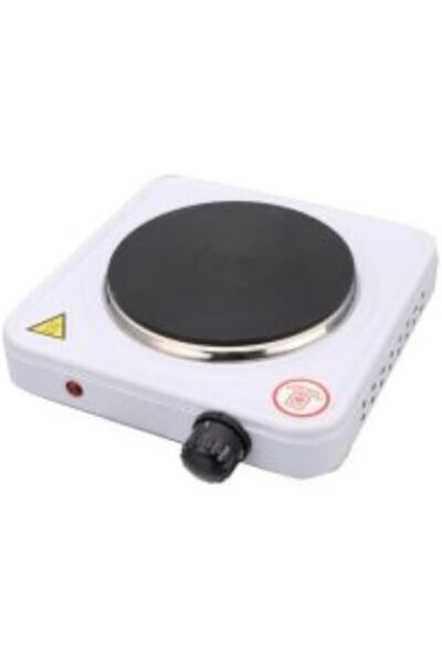 Generic Versatile Single Burner Electric Hot Plate - Adjustable Temperature Control - Overheat Protection -