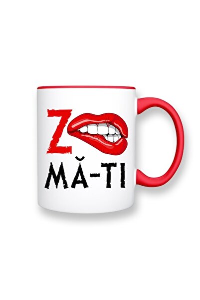 OEM Cană personalizată cu mesaj amuzant: „Zgura”, Betaprint, albă cu interior...