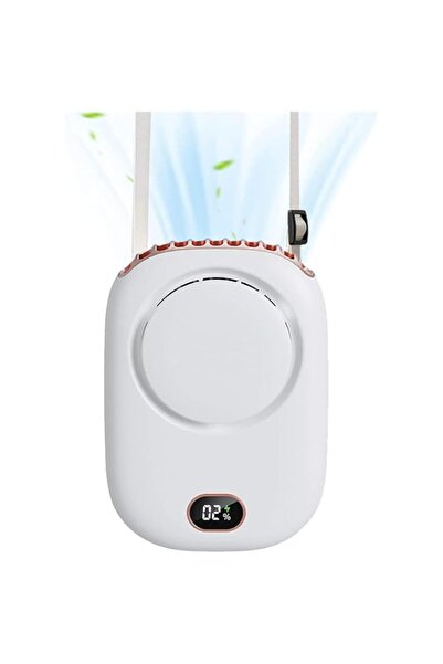 Generic NALACAL Portable Neck Fan, Handheld Mini Fan Small Personal Fan, Hand Held Fan, USB Rechargeable Bla