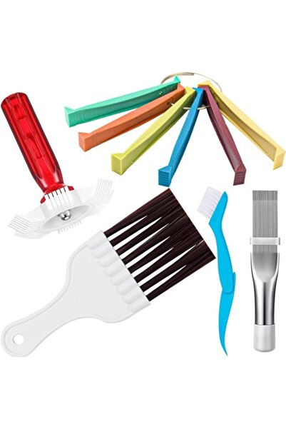 Generic THE WHITE SHOP 5 Pcs Air Conditioner Fin Cleaner Set 3 Different Ac Fin Comb Condenser Fin Straighte