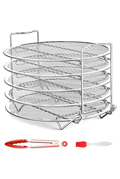 Generic IS MUHE Stackable Reversible Rack for Ninja Foodi, Sduck Stainless St...