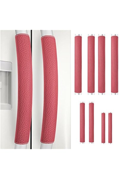 Generic STAYOUNG 4 Pairs Refrigerator Door Handle Covers - Adjustable Appliance Handle Covers, Drips, Food S