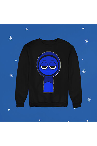 MAGORS Sweatshirt unisex pentru copii cu imprimeu cu personaje STIL-X SPRUNKI...