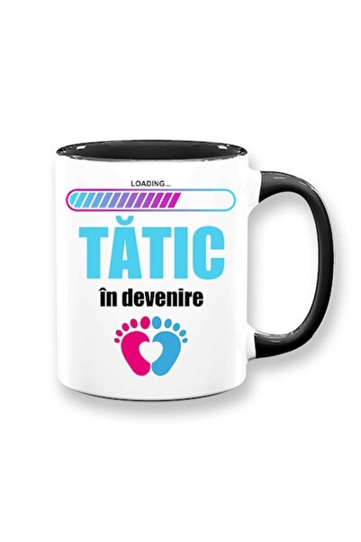 OEM Cană personalizată cu mesajul „loading tatic in devenire”, Betaprint, alb...
