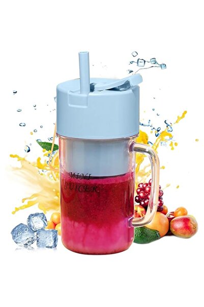 Generic Portable Blender for Shakes and Smoothies, USB Rechargeable, 6 Blades...