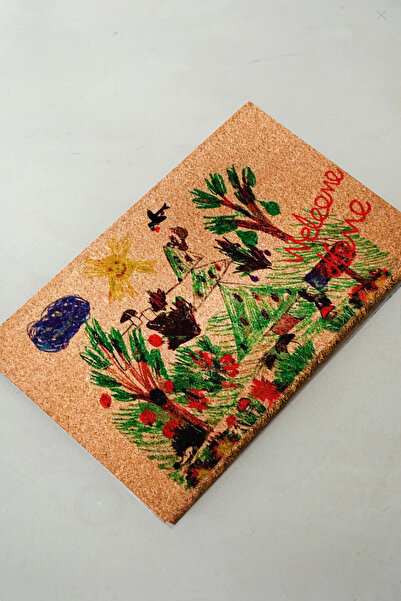 Heza Home Coco Imago Doğal Koko Paspas,Kıl Kapı Önü Paspası