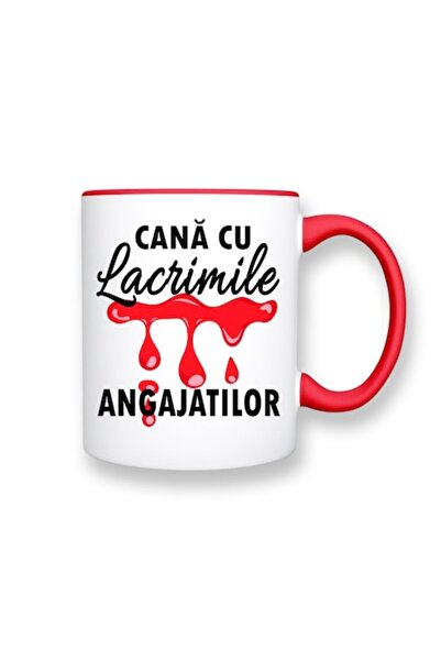 OEM Cană personalizată cu mesajul: „Cana cu lacrimi de angajat”, Betaprint, a...