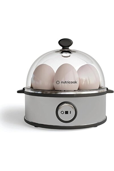 Generic NutriCook Rapid Egg Cooker: 7 Egg Capacity Electric Egg Cooker for Boiled Eggs, Poached Eggs, Scramb