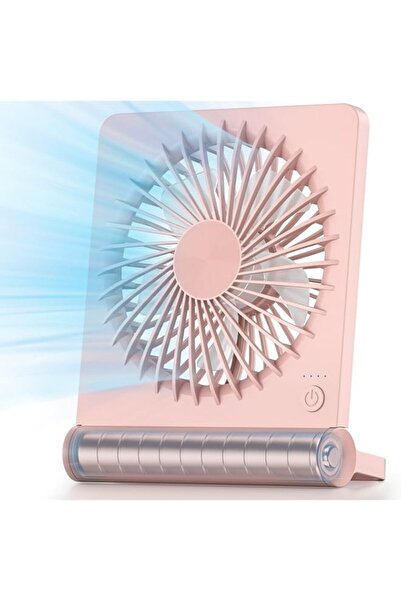 Generic Koonie Portable Desk Fan, 3.5-20hrs Battery Operated Small USB Fan with Ultra Quiet 220° Tilt Foldi