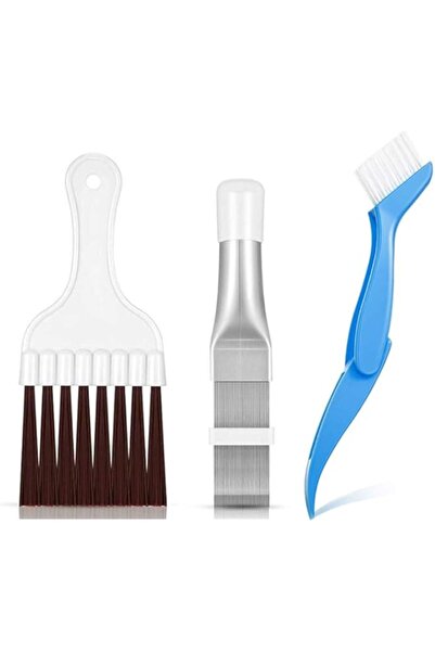 Generic 3 Pieces Fin Cleaning Brush Air Conditioner Condenser Fin Comb Set, Air Conditioner Metal Fin Cleane