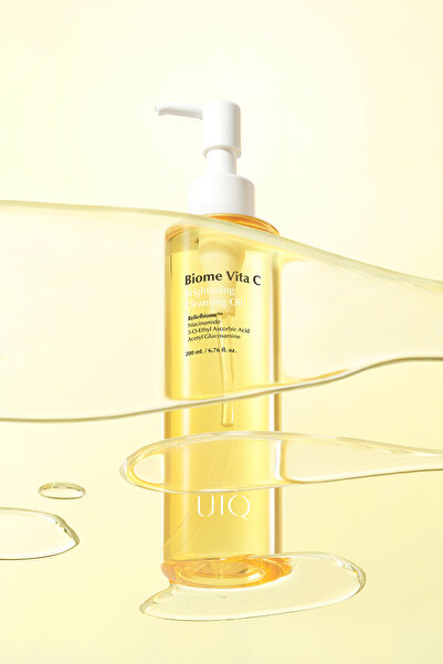 UIQ Biome Vita C Brightening Cleansing Oil 200ml - Temizleyici ve Aydınlatıcı Yağ