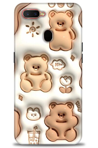 OPPO A12 / AX7 / A5S Uyumlu Kılıf HD Baskılı Kapak - Tasarım Silikon Kılıf - 115