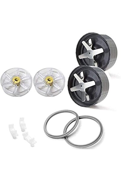 Generic ELECDON 9-Pack Extractor Blade Accessory Parts Gasket & Shock Pad & Top Gear Replacement Work for Nu