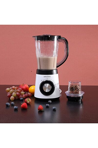 Generic Krypton Knb5315 500W 2 In 1 Multifunctional Blender, White&Black