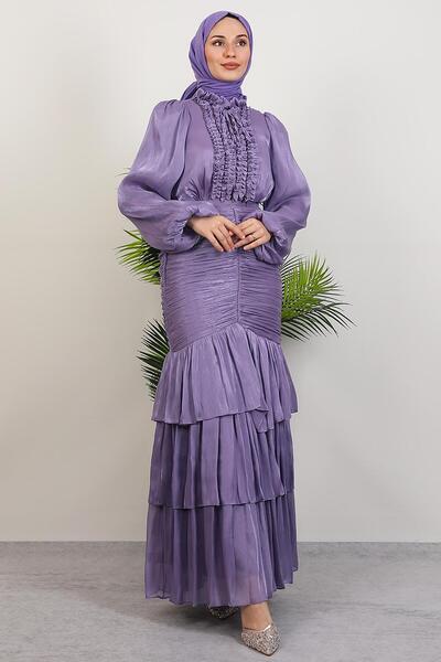 giz astore Şaheste Yoryo Abiye Lila