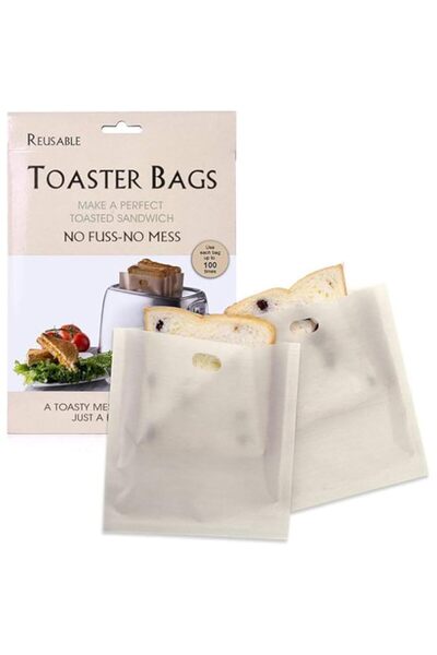 Generic أكياس محمصة JZS غير لاصقة، عبوة من 10 أكياس محمصة قابلة لإعادة الاستخ...