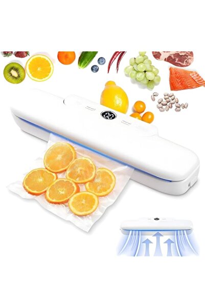 Generic Aputue Food Vacuum Sealing Machine, Kitchen Food Sealing Machine with Dry and Wet Mode, Air Sealer M