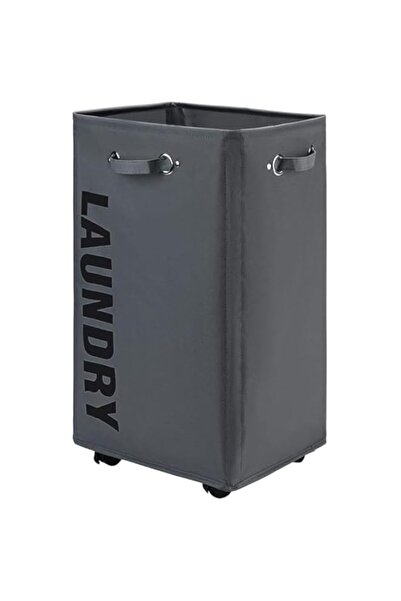 Generic GEPAS XX-Large Laundry Basket with Removable Wash Bag on Wheels,Collapsible Rolling Laundry Hamper,F