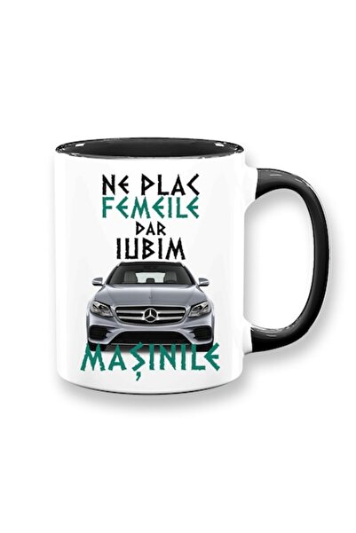 OEM Cană personalizată pentru pasionații de mașini cu mesajul: „Ne plac femei...