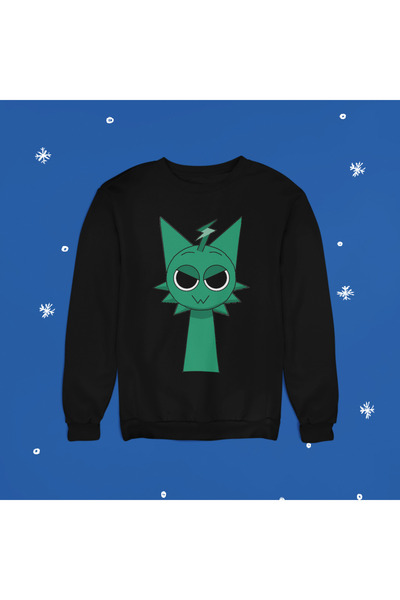 MAGORS Sweatshirt unisex pentru copii cu imprimeu cu personaje STIL-X SPRUNKI...