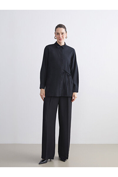 LC Waikiki Peak New Season Women's Shirt Tunic with Tie Detail