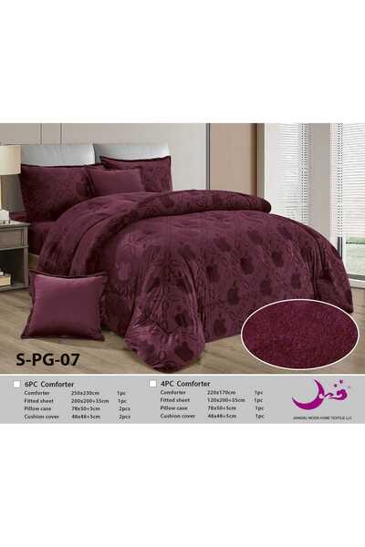 YONK Wanda winter comforter for two people, one side is fur and the other is ...