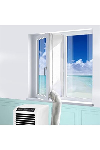 Generic THE WHITE SHOP AC Window Seal، طقم نافذة مكيف الهواء، ختم نافذة مضاد للبعوض لمكيف الهواء المحمول