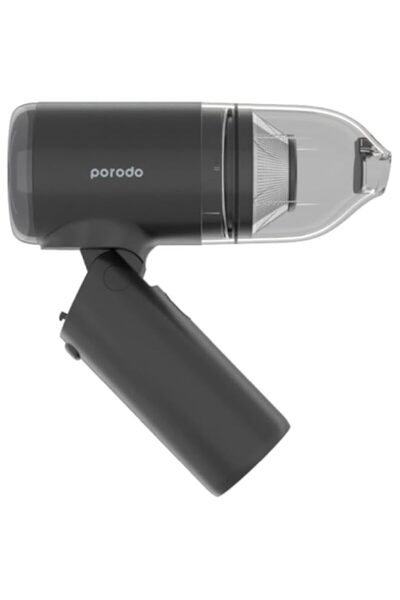Generic Porodo Lifestyle Portable Mini Folding Vacuum Cleaner 2000mAh - Black