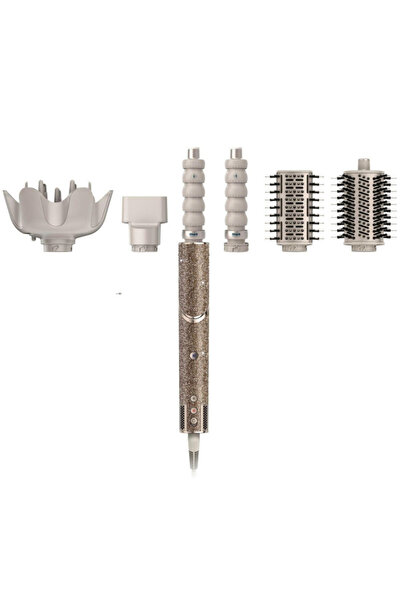 Shark 5in1 curling iron HD446JSEU FlexStyle, 1650W,Auto wrap & fix of curls Coanda,Champagne/diamond