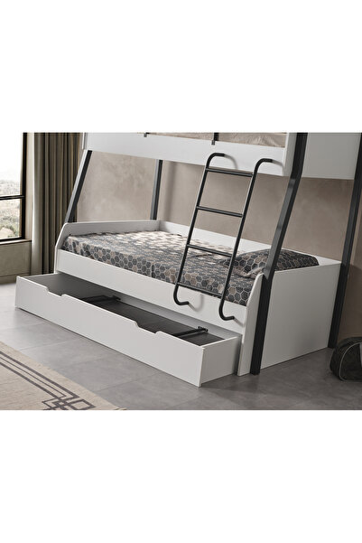 inegoldeneve Storm Beyaz Ranza, Çocuk Ranza 100*200 cm - Avrupa İhracat Kalitesi