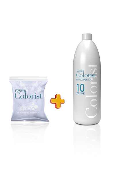 Master colorist 2'li Paket Oryal Mor 500 gr - Oksidan 1000 ml 10V