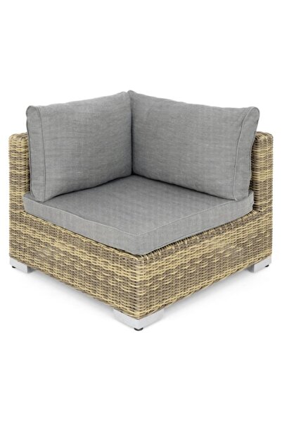 Maison Mex Fotoliu de colț pentru grădină/terasă, CAPE TOWN, L.83 l.83 H.66 c...