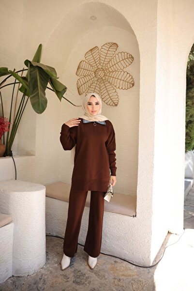 HMZ Test Pattern Denim Collar