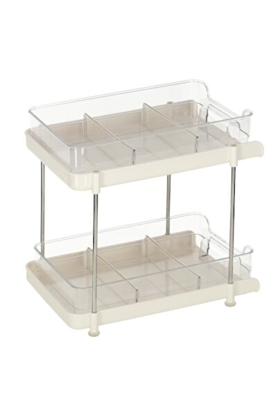 varioshop ®   Organizator multifuncțional cu 2 niveluri, cu sertare extensibi...
