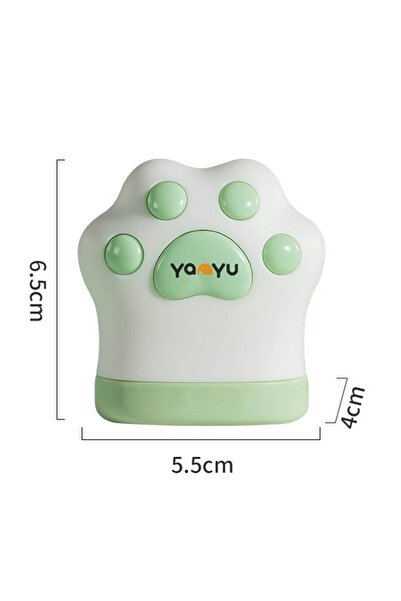 Flippy Portable Tape Measure, Flippy, Mini Tape Measure for Kids, 5.5 x 6.5 cm, 1.5m Tape, Green
